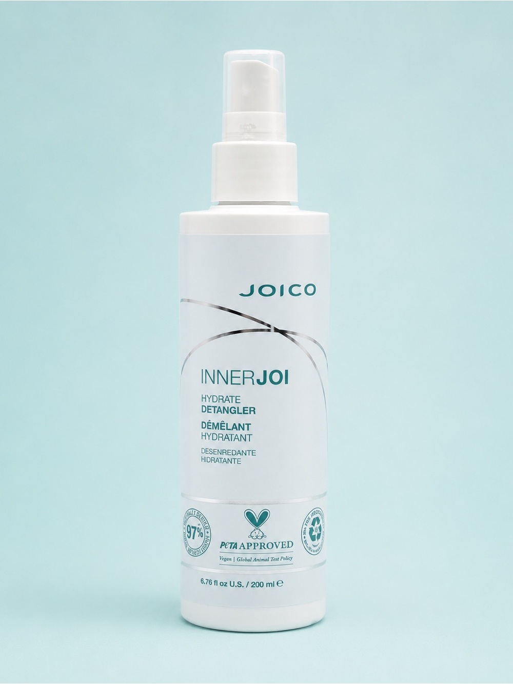 Joico InnerJoi Hydrate Detangler Leave-In Spray 6.76 oz Award Winner